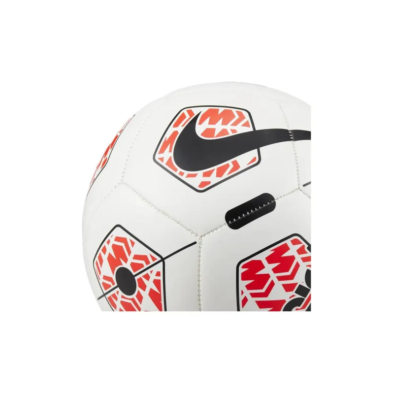 Nike Size 3, 4, 5 Balls Soccer PU Machine Stitched Soccer Ball Unisex White/Bright Deep Red/Black-4