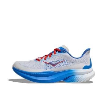 HOKA ONE ONE MACH 6 Anti Slip Wear Resistant Low Top Running Shoes Men's Light Gray