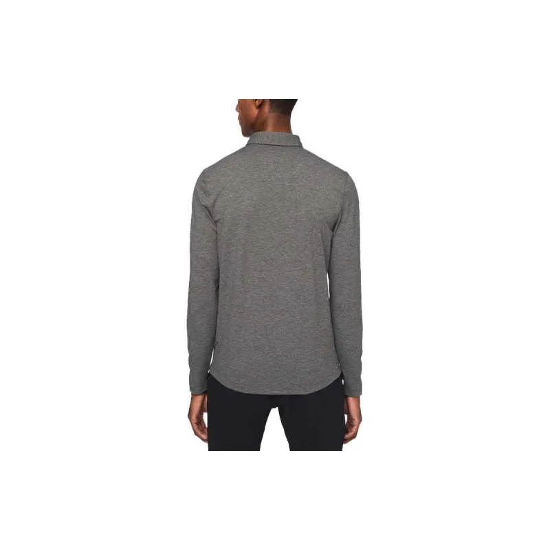 Lululemon Evolution Polo Shirt Men's Black Gray-1