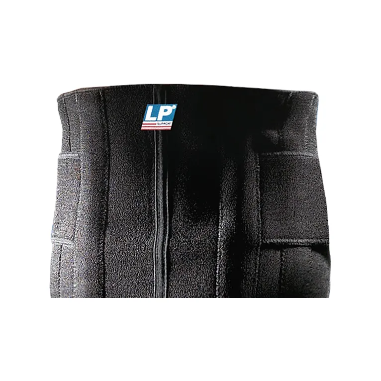LP SUPPORT Back Support Braces Breathable Protective Black Polyamide Neoprene Unisex-4