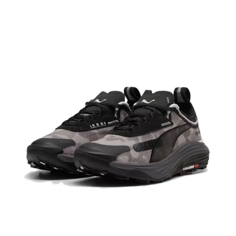 PUMA Voyage NITRO 3 Anti Slip Wear Resistant Low Top Trail Running Running Shoes Women's Gray-2