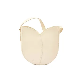 Il Bisonte Leather Handbag Shoulder Bag Women's White