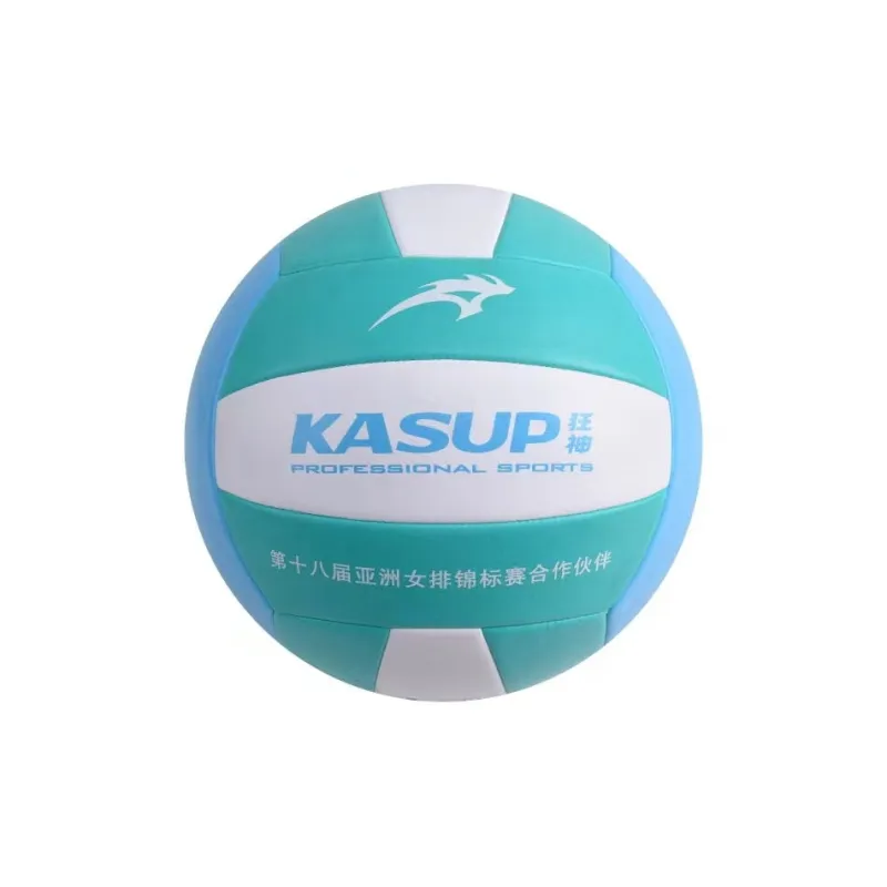 KASUP PVC Size 5 Volleyball Unisex Yellow Blue-11