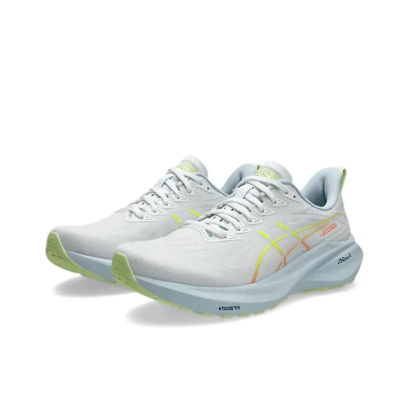 Asics Slip Resistant Low Top Running Shoes Men's White-2