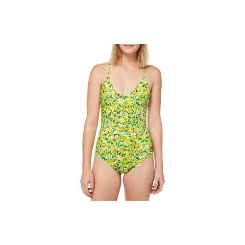 Lululemon One-Piece Swimsuits Women's Lemon Print