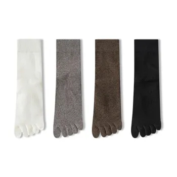 JIAZINI Mid-Calf Socks Men's 4 Pack