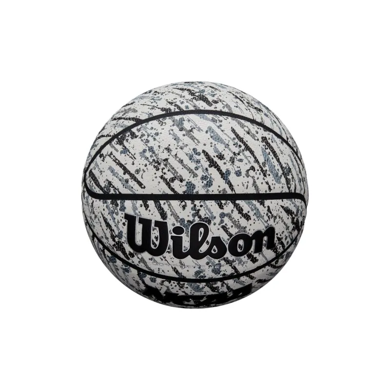 Wilson NCAA Synthetic Leather Basketball Black White Size 7 Training Unisex-2