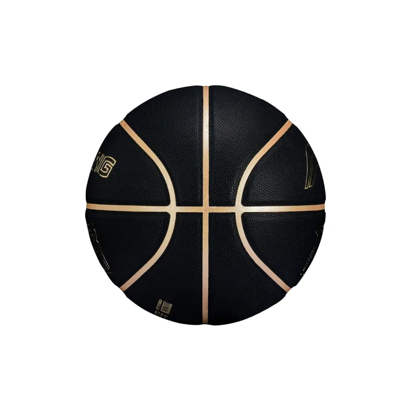 LiNing PU Basketball Black Gold Size 7 Match Unisex-19