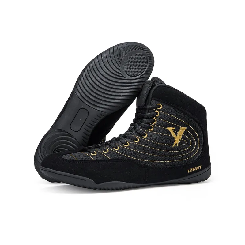 LOKWT Cushioning, Breathable, Slip Resistant Mid Top Training Shoes Men's-6