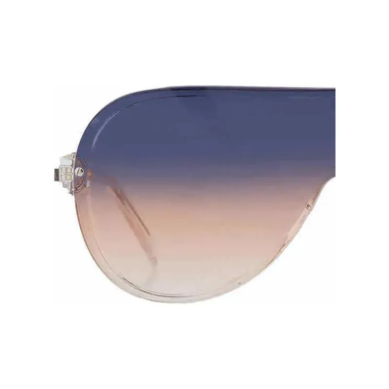 GUESS Resin Irregular Shape Sunglasses Women's Gray-2