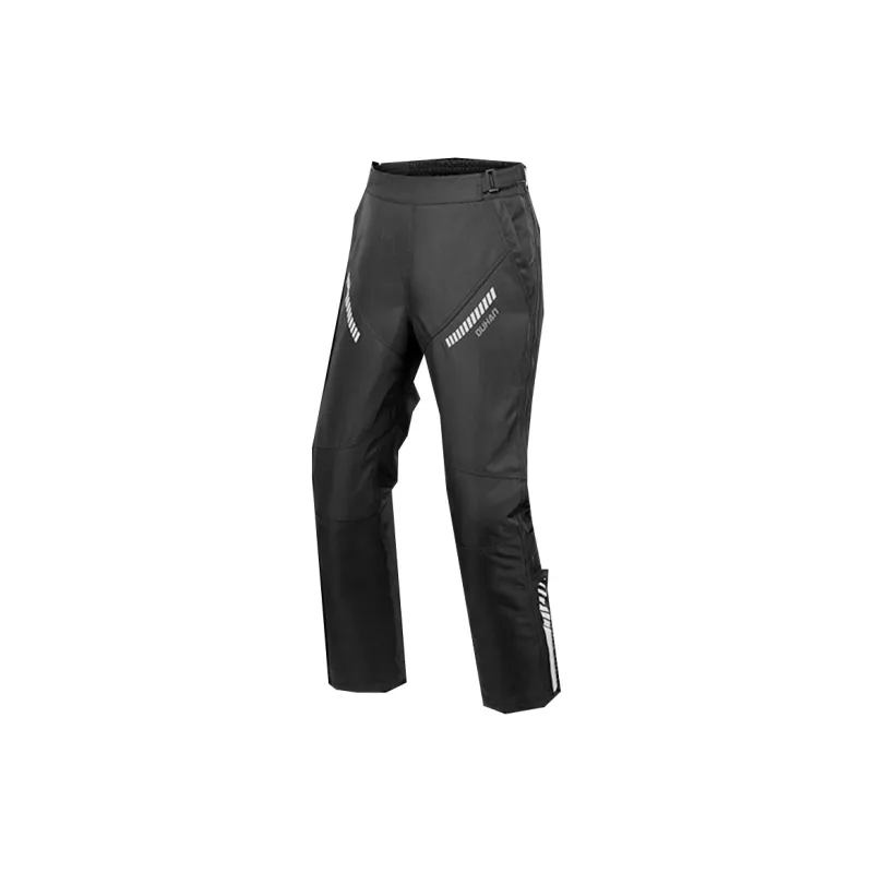 Duhan Biker Jacket Men's Quick On-off-Dual Zip Closure Black-3