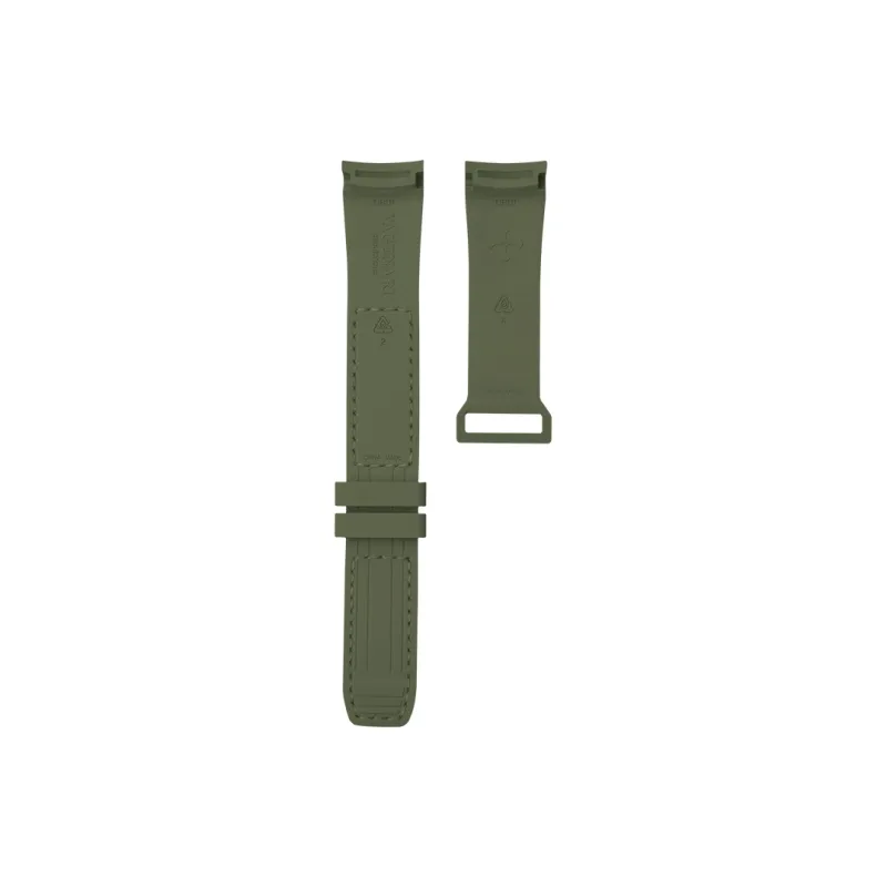 VAGENARI Watch Bands Hook and Loop Rubber Strap Compatible With New Hima 300 Three Needle 42mm Unisex-13