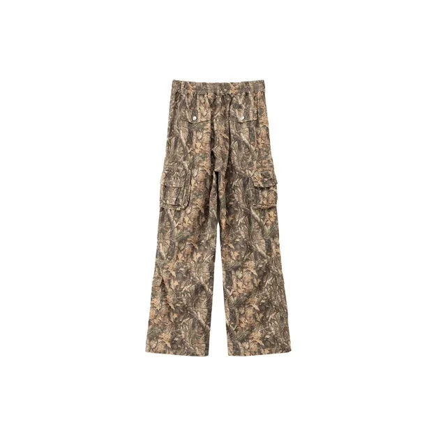 NO ONE ELSE 2024 Fall High Rise Casual Pants Unisex-1