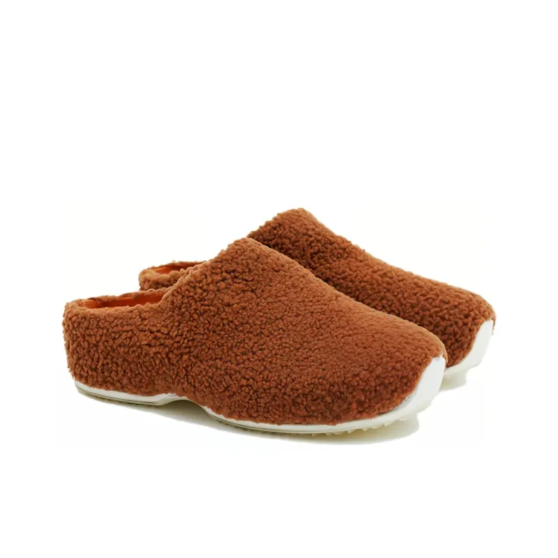ROSETTA GETTY Slip-on Shearling Sneakers-2