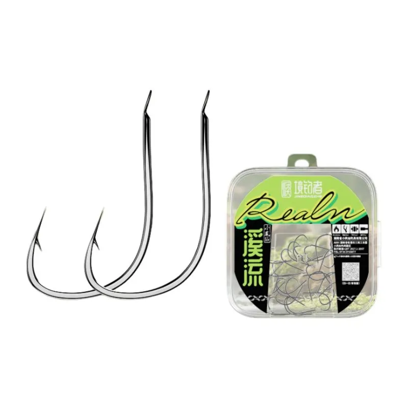 Little Phoenix Fairy Fish Hook Titanium Manganese Alloy Lure, Fishing Barbless Hook-5