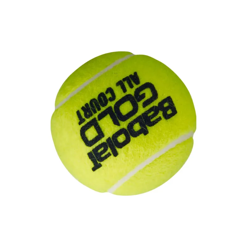 Babolat Gold All Court X3 Tennis Balls Felt Training Ball Indoor And Outdoor Yellow-3