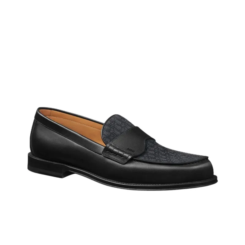 DIOR Granville Loafers Men's Black-2