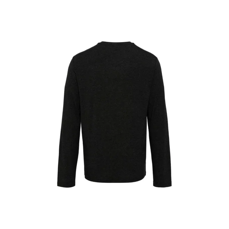 EMPORIO ARMANI Logo embroidered Crew neck Jumper-1