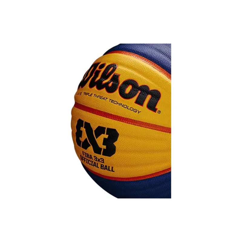 Wilson PU Basketball Blue Orange Size 6 Training-3