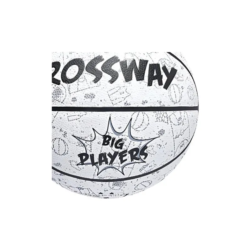 CROSSWAY PU Basketball True White Size 7 Training Unisex-1