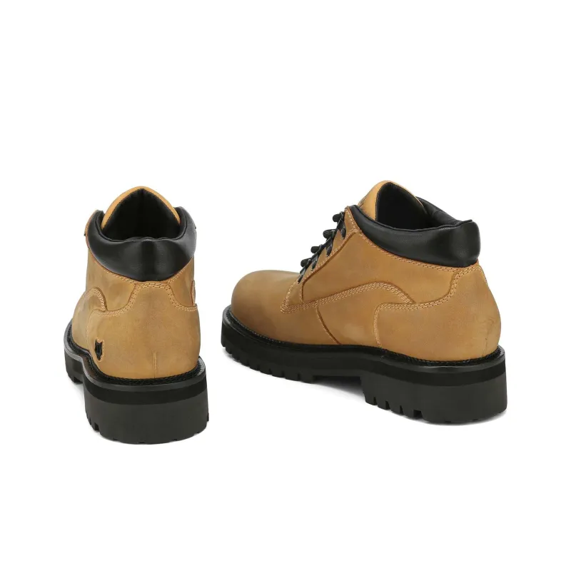 Naked Wolfe Broad High-Top Casual Shoes Men's Yellow-3