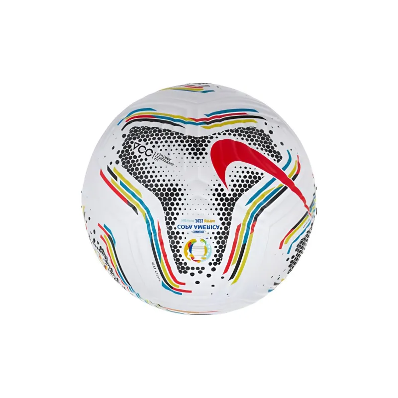 Nike Size 5 Soccer Unisex White Red-1