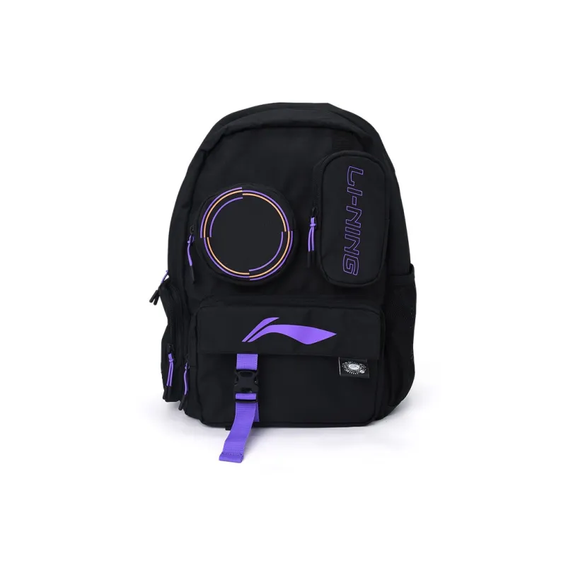 LiNing Abrasion Resistant Water Repellent Fabric Backpack Regular Unisex-2