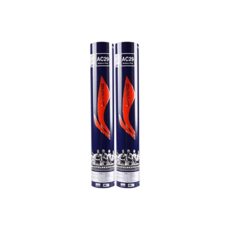 LiNing Badminton Series AC29 Duck Feather Shuttlecock 12 Pack Duck Feather Training Shuttlecocks-4