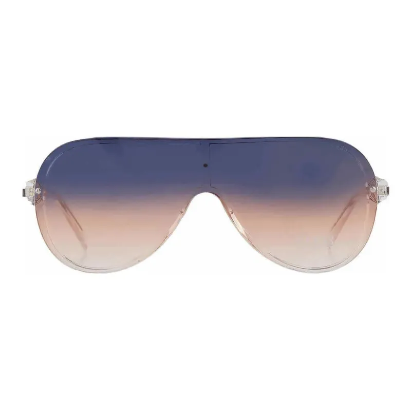 GUESS Resin Irregular Shape Sunglasses Women's Gray-1