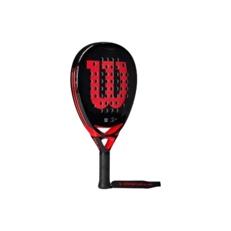 Wilson Other Niche Racquet Sports Fiberglass EVA Unisex Black Red-2