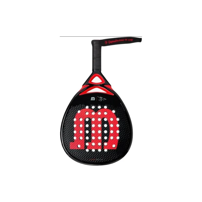 Wilson Other Niche Racquet Sports Fiberglass EVA Unisex Black Red-4