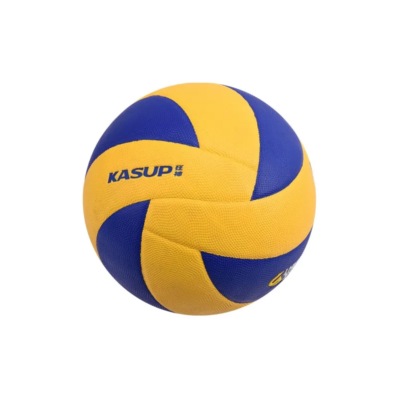KASUP PVC Size 5 Volleyball Unisex Yellow Blue-7