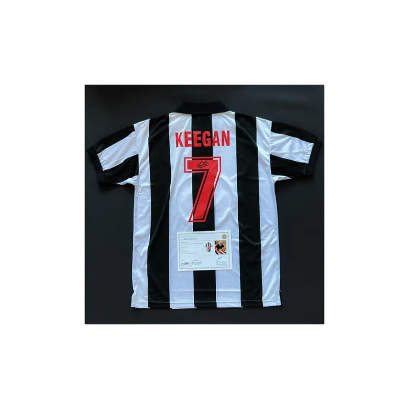 EM Kevin-Geek Newcastle United 1984 Jersey Includes Certification Certificate Not Framed Football Jerseys-3