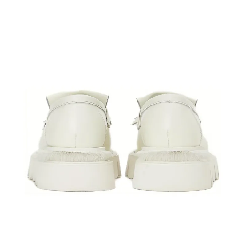 Hender Scheme Loafers Men's White-4