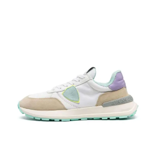 PHILIPPE MODEL Slip Resistant Low Top Casual Shoes Women's White Purple