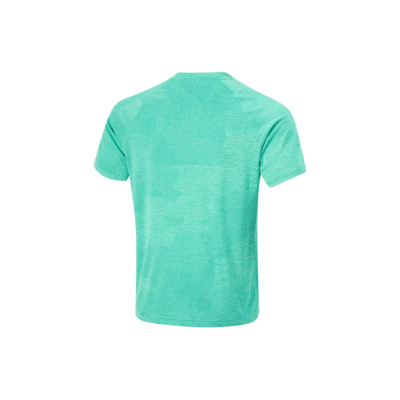 LiNing Basketball Collection T Shirt Men's Mixed Color Parrot Green-1