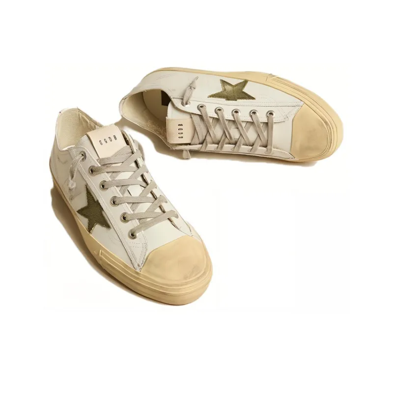Golden Goose V-Star Leather Sneakers-2