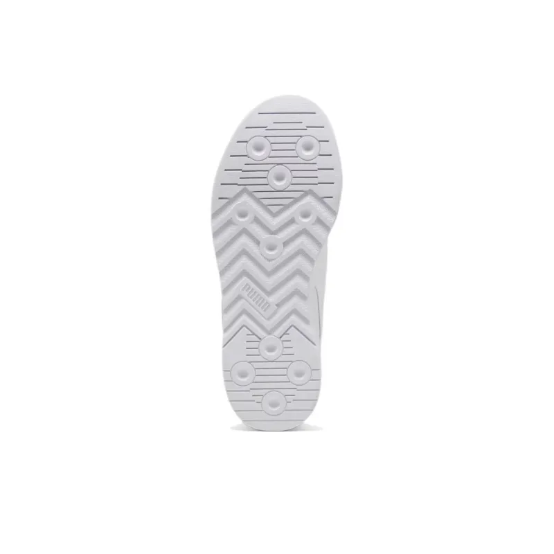 PUMA Roma Anti Slip And Wear Resistant Lightweight Low Top Casual Shoes Women's White-4