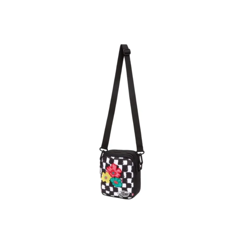 Vans Vans X THE MUSEUM VISITOR Collaboration Polyester Crossbody Bag Shoulder Bag Regular Women's Black-1