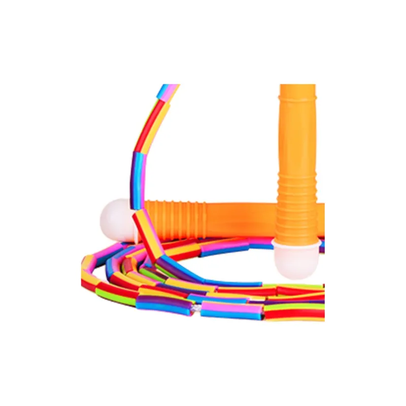 LiNing Casual Entertainment Non Countable Jump Ropes Kids PVC+Rubber+DTY Rope+PP Controller Cord Length 2.6m Orange-2