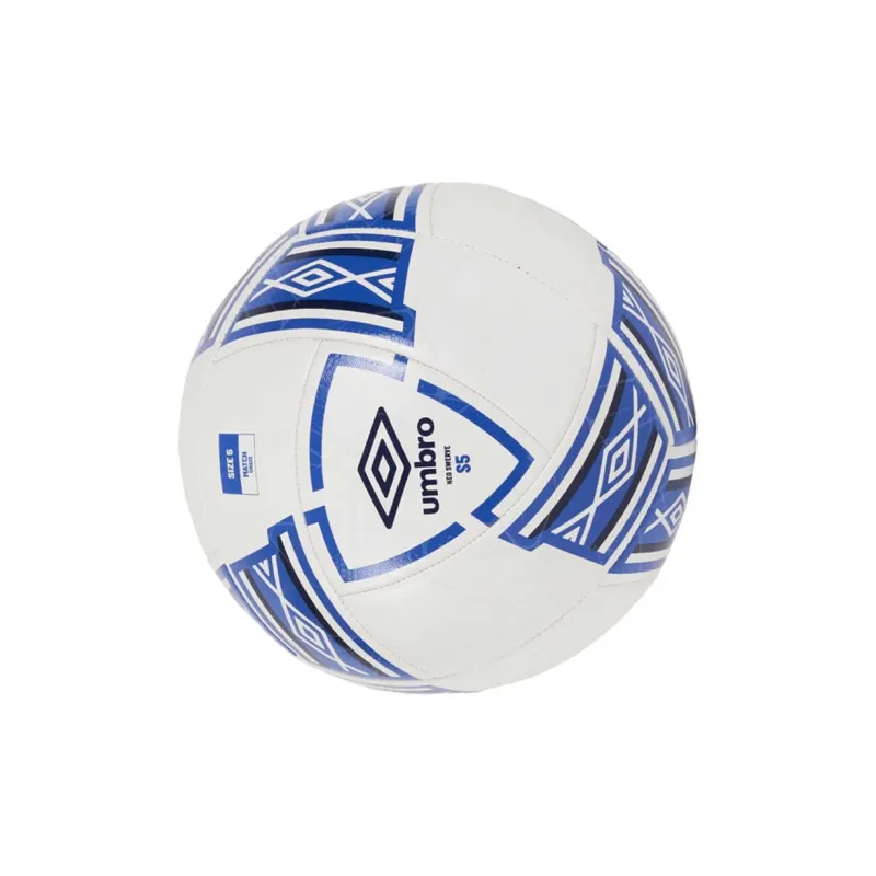 Umbro Size 3 Soccer Rubber Unisex White Blue-3