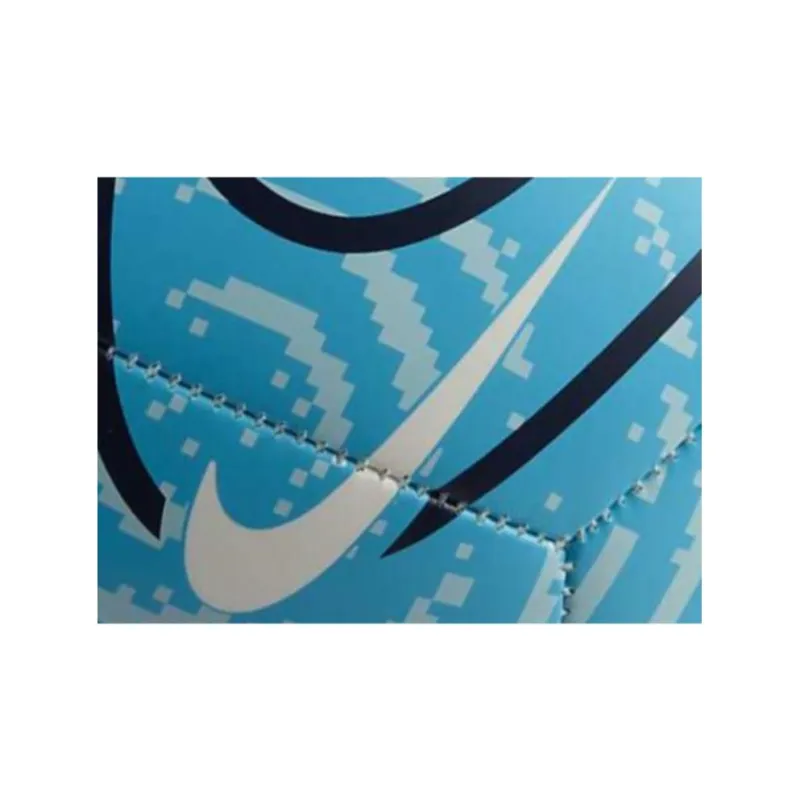 Nike Size 4 Ball No. 5 Soccer Rubber Machine Stitched Soccer Ball Unisex White/Fury Blue/Blackened Blue-2
