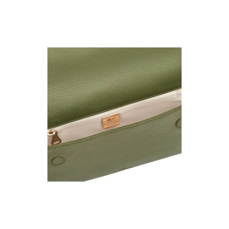 Il Bisonte Cow Leather Crossbody Bag Shoulder Bag Women's Cypress Color-2