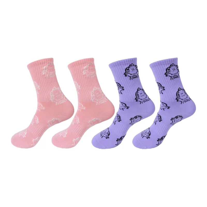 BTK Mid Calf Socks Unisex 4 Pack-25