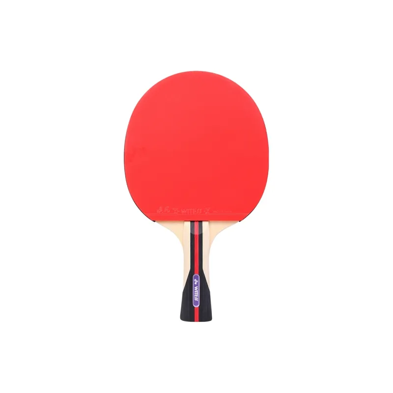 WITESS Ping Pong Paddles Unisex All Wood Black/Red-9