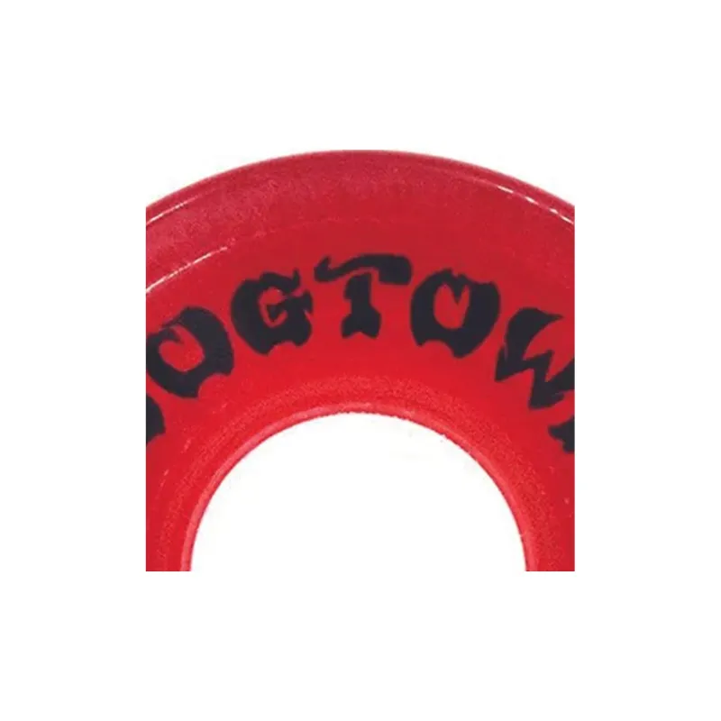 DOGTOWN Skateboard Wheels Land Surfboards 59mm X 84a-Transparent Red-1