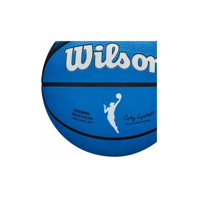 Wilson Size 6 Ball Indoor Outdoor Universal Basketball Other White Blue-1