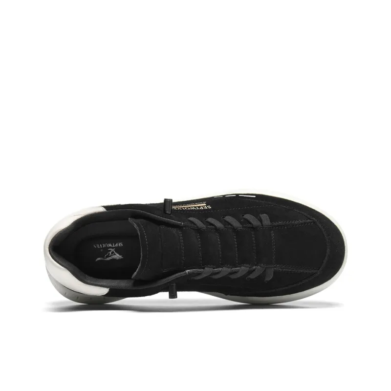 SEPTWOLVES Non slip Lightweight Low Top Skateboard Shoes Men's-5