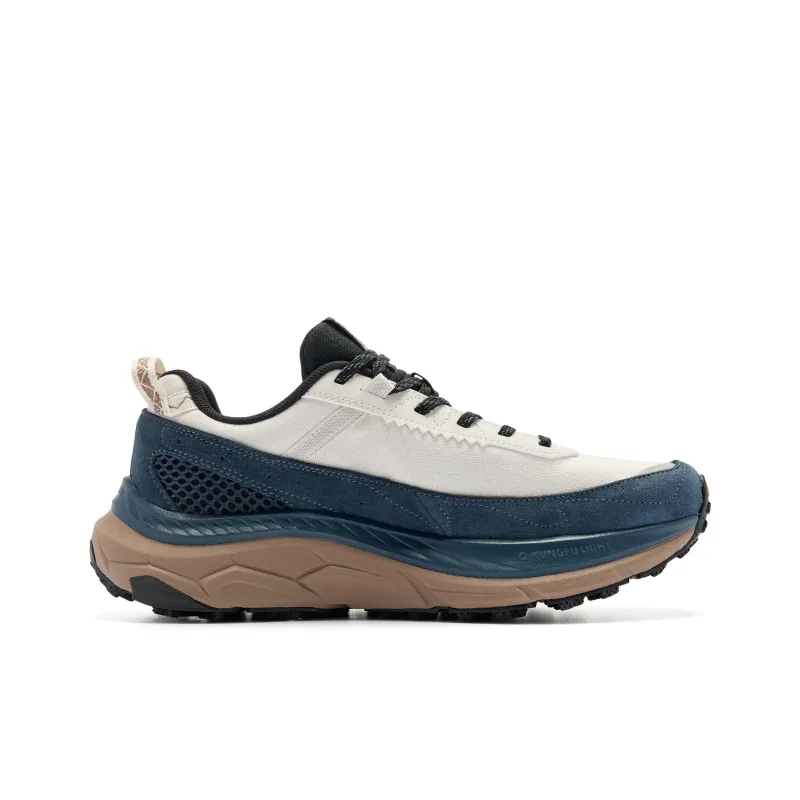 QIAODAN Mountain God 2 LITE Running Shoes Men Low Top Raw Denim/Midnight Blue-1