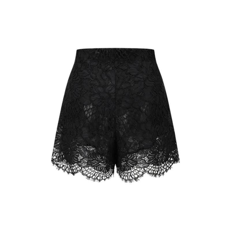 ELVIS.CHEUNG Casual Shorts Women's Extreme Night Black-1
